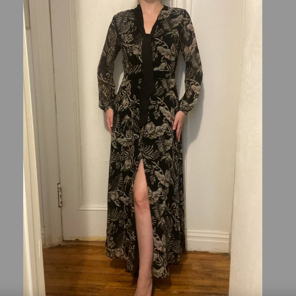 Banana Republic Window's button-up maxi dress